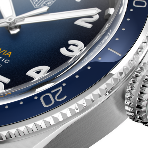 Tag Heuer Autavia Blue Dial Watch for Men - WBE5116.EB0173 Buy Now By Tag Heuer