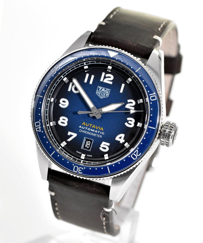 Tag Heuer Autavia Blue Dial Watch for Men - WBE5116.FC8266 Buy Now By Tag Heuer