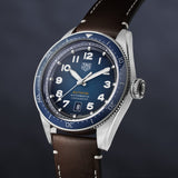 Tag Heuer Autavia Calibre 5 Automatic Blue Dial Brown Leather Strap Watch for Men - WBE5116.FC8266 Buy Now By Tag Heuer