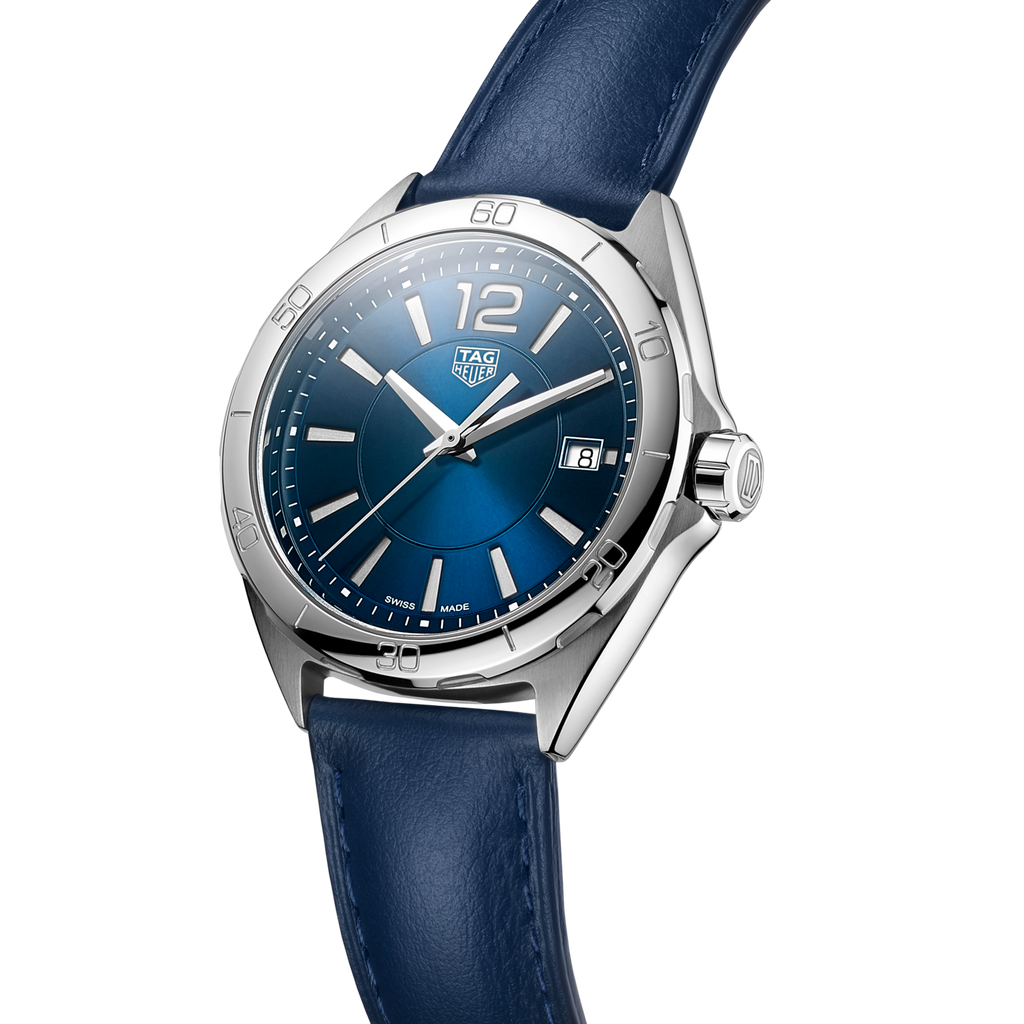 Tag Heuer Formula 1 Quartz Blue Dial Blue Leather Strap Watch for Women - WBJ1312.FC8231 Buy Now By Tag Heuer