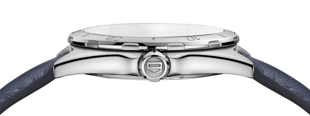 Tag Heuer Formula 1 Quartz Blue Dial Blue Leather Strap Watch for Women - WBJ1312.FC8231 Buy Now By Tag Heuer