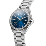 Tag Heuer Formula 1 Quartz Diamonds Blue Dial Silver Steel Strap Watch for Women - WBJ1316.BA0666 Buy Now By Tag Heuer