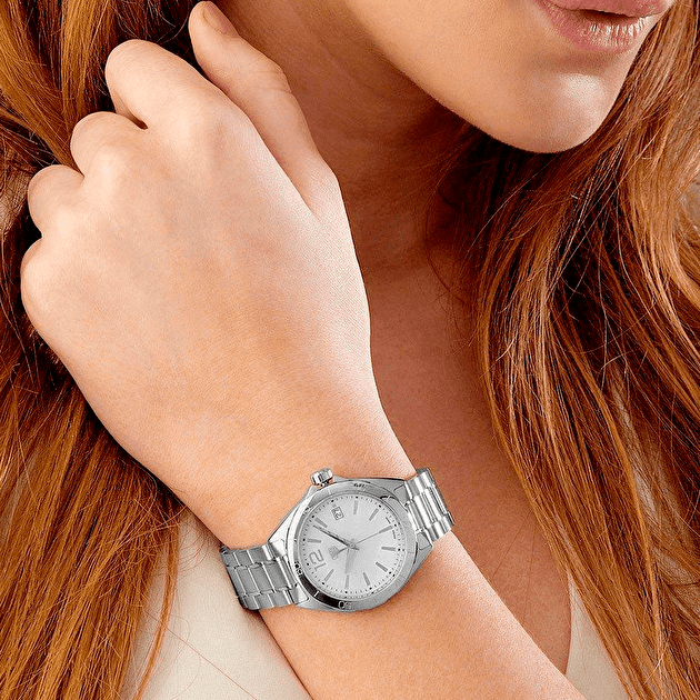 Tag Heuer Formula 1 Mother of Pearl White Dial Silver Steel Strap Watch for Women - WBJ1318.BA0666 Buy Now By Tag Heuer