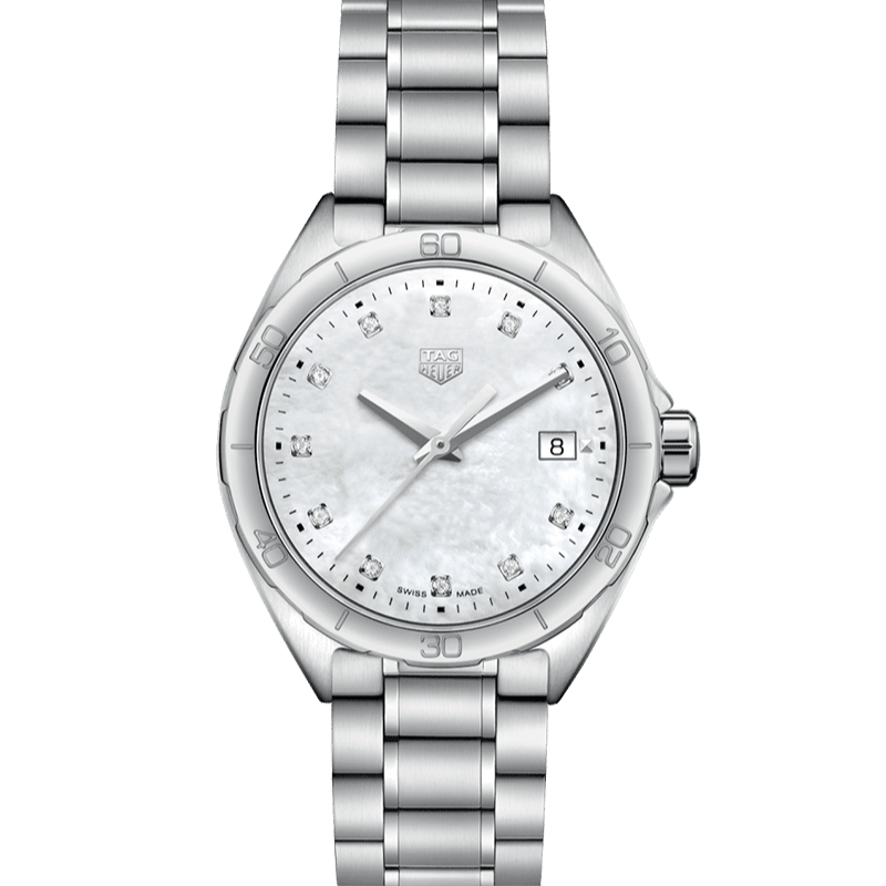 Tag Heuer Formula 1 Diamonds Mother of Pearl White Dial Watch for Women - WBJ1319.BA0666 Buy Now By Tag Heuer