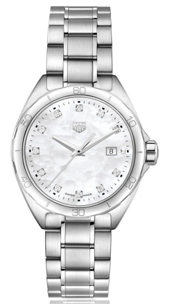Tag Heuer Formula 1 Diamonds Mother of Pearl White Dial Watch for Women - WBJ1319.BA0666 Buy Now By Tag Heuer
