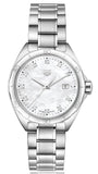 Tag Heuer Formula 1 White Mother of Pearl Dial Silver Steel Strap Watch for Women - WBJ1319.BA0666 Buy Now By Tag Heuer
