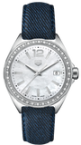 Tag Heuer Formula 1 Quartz Diamonds Mother of Pearl Dial Blue Leather Strap Watch for Women - WBJ131A.FC8251 Buy Now By Tag Heuer