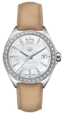 Tag Heuer Formula 1 Quartz Diamonds Mother of Pearl Dial Beige Leather Strap Watch for Women - WBJ131A.FC8254 Buy Now By Tag Heuer