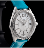 Tag Heuer Formula 1 Quartz Diamonds Mother of Pearl Dial Blue Leather Strap Watch for Women - WBJ131A.FC8256 Buy Now By Tag Heuer