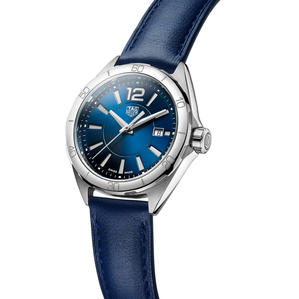Tag Heuer Formula 1 Quartz Blue Dial Blue Leather Strap Watch for Women - WBJ1412.FC8233 Buy Now By Tag Heuer