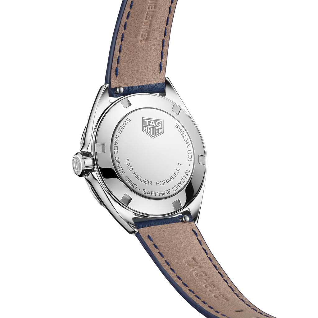 Tag Heuer Formula 1 Quartz Blue Dial Blue Leather Strap Watch for Women - WBJ1412.FC8233 Buy Now By Tag Heuer
