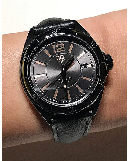 Tag Heuer Formula 1 Quartz Black Dial Black Leather Strap Watch for Women - WBJ1414.FC8234 Buy Now By Tag Heuer