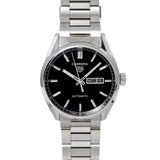 Tag Heuer Carrera Day Date Automatic Black Dial Silver Steel Strap Watch for Men - WBN2010.BA0640 Buy Now By Tag Heuer
