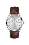Tag Heuer Carrera Day Date Silver Dial Brown Leather Strap Watch for Men - WBN2011.FC6484 Buy Now By Tag Heuer