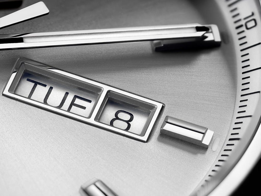 Tag Heuer Carrera Day Date Silver Dial Brown Leather Strap Watch for Men - WBN2011.FC6484 Buy Now By Tag Heuer