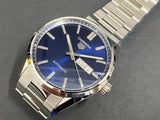 Tag Heuer Carrera Day Date Blue Dial Silver Steel Strap Watch for Women - WBN2012.BA0640 Buy Now By Tag Heuer