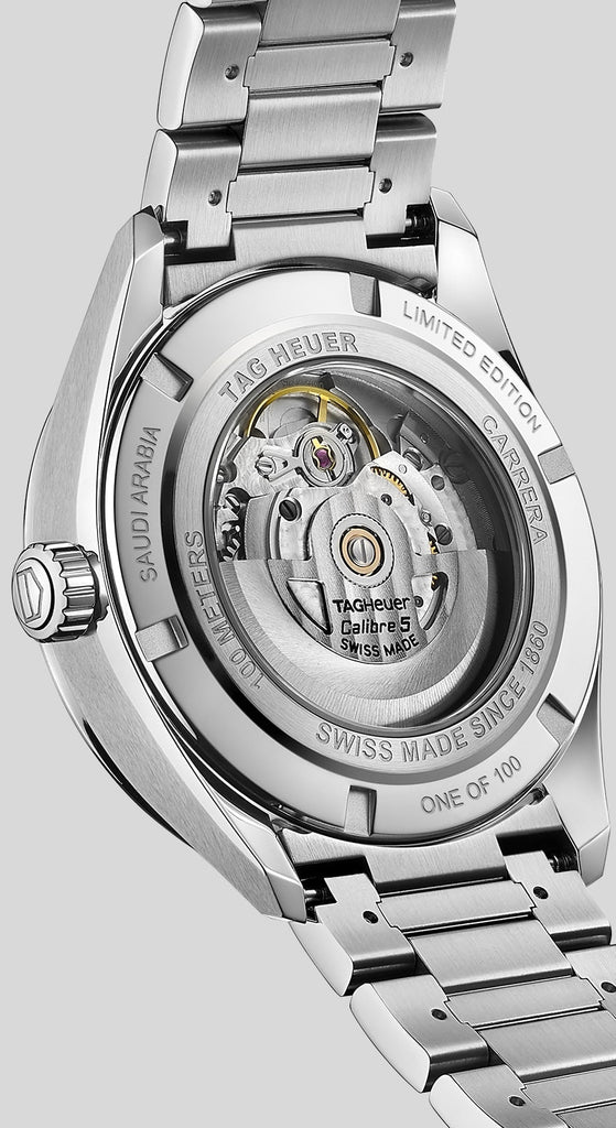 Tag Heuer Carrera Automatic Silver Dial Silver Steel Strap Watch for Men - WBN2015.EB0283 Buy Now By Tag Heuer