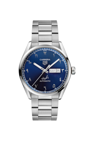 Tag Heuer Carrera Automatic Blue Dial Silver Steel Strap Watch for Men - WBN2016.BA0640 Buy Now By Tag Heuer