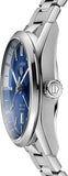 Tag Heuer Carrera Twin Time Blue Dial Silver Steel Strap Watch for Men - WBN201A.BA0640 Buy Now By Tag Heuer
