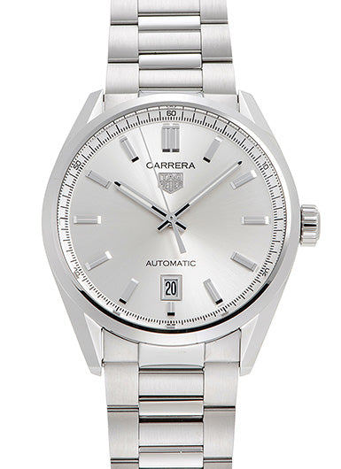 Tag Heuer Carrera Date Silver Dial Silver Steel Strap Watch for Women - WBN2111.BA0639 Buy Now By Tag Heuer
