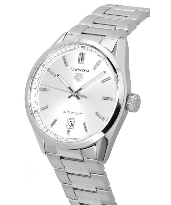 Tag Heuer Carrera Date Silver Dial Silver Steel Strap Watch for Women - WBN2111.BA0639 Buy Now By Tag Heuer