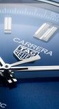 Tag Heuer Carrera Date Blue Dial Blue Leather Strap Watch for Men - WBN2112.FC6504 Buy Now By Tag Heuer