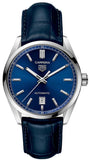 Tag Heuer Carrera Date Blue Dial Blue Leather Strap Watch for Men - WBN2112.FC6504 Buy Now By Tag Heuer