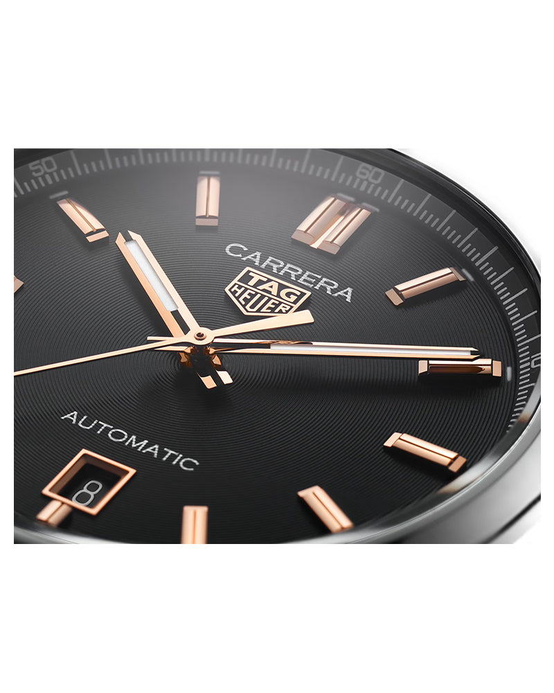 Tag Heuer Carrera Black Dial Silver Steel Strap Watch for Men - WBN2113.BA0639 Buy Now By Tag Heuer