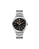 Tag Heuer Carrera Black Dial Silver Steel Strap Watch for Men - WBN2113.BA0639 Buy Now By Tag Heuer