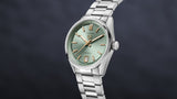 Tag Heuer Carrera Date Automatic 18K Green Dial Silver Steel Strap Watch for Women - WBN2312.BA0001 Buy Now By Tag Heuer