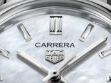 Tag Heuer Carrera Mother of Pearl Dial Silver Steel Strap Watch for Women - WBN2410.BA0621 Buy Now By Tag Heuer