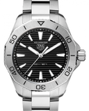 Tag Heuer Aquaracer Professional 200 Quartz Black Dial Silver Steel Strap Watch for Men - WBP1110.BA0627 Buy Now By Tag Heuer