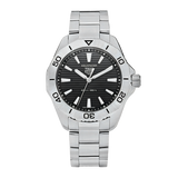 Tag Heuer Aquaracer Professional 200 Quartz Black Dial Silver Steel Strap Watch for Men - WBP1110.BA0627 Buy Now By Tag Heuer
