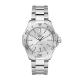 Tag Heuer Aquaracer Professional 200 Quartz Silver Dial Silver Steel Strap Watch for Men - WBP1111.BA0627 Buy Now By Tag Heuer