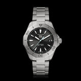 Tag Heuer Aquaracer Professional 200 Solargraph Quartz Black Dial Silver Steel Strap Watch for Men - WBP1180.BF0000 Buy Now By Tag Heuer