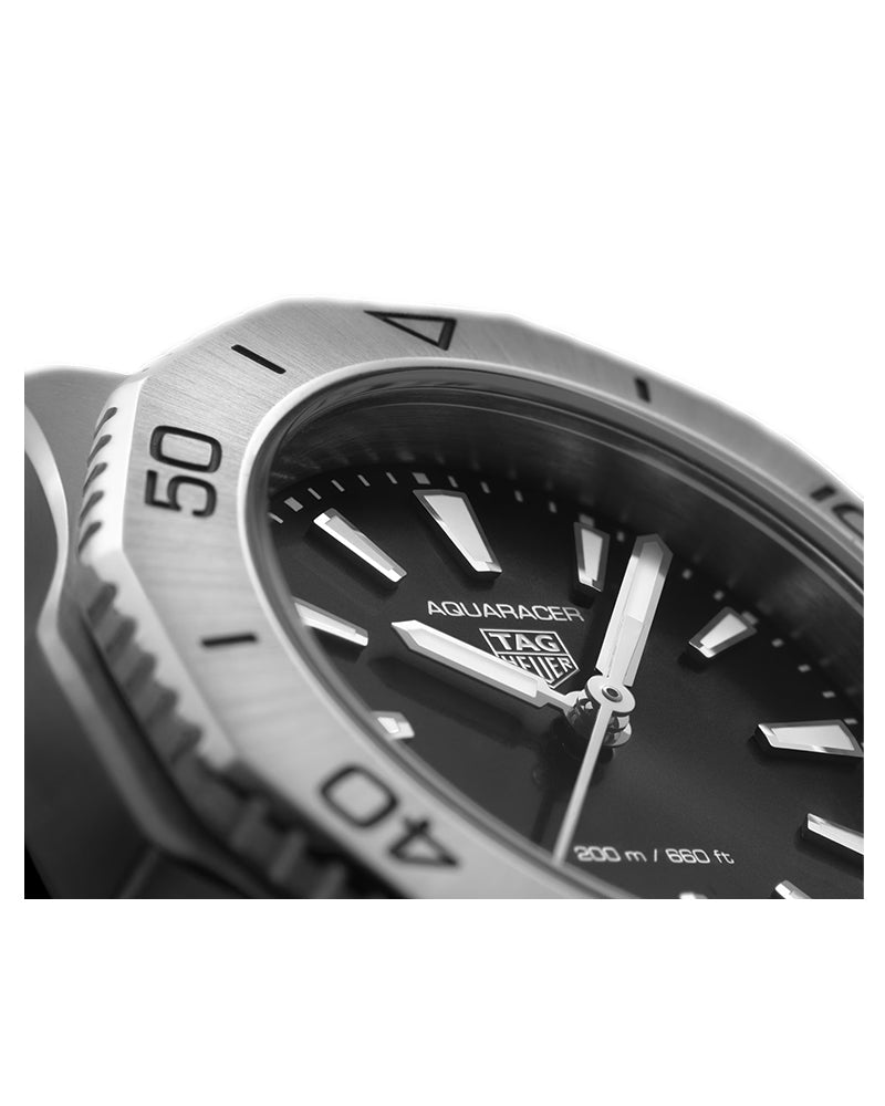 Tag Heuer Aquaracer Professional 200 Quartz Black Dial Silver Steel Strap Watch for Women - WBP1410.BA0622 Buy Now By Tag Heuer