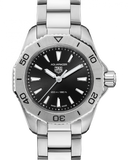 Tag Heuer Aquaracer Professional 200 Quartz Black Dial Silver Steel Strap Watch for Women - WBP1410.BA0622 Buy Now By Tag Heuer