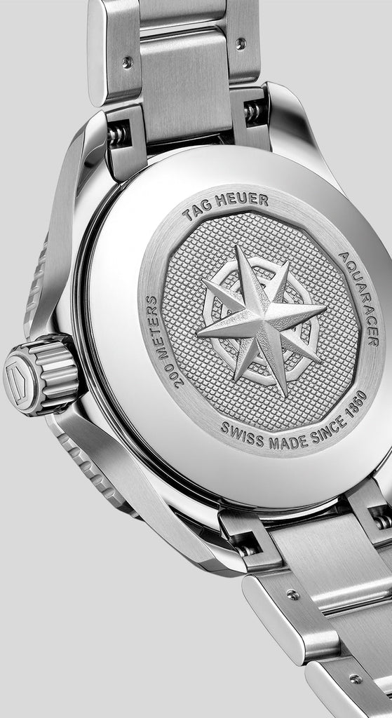 Tag Heuer Aquaracer Professional 200 Quartz White Dial Silver Steel Strap Watch for Women - WBP1411.BA0622 Buy Now By Tag Heuer