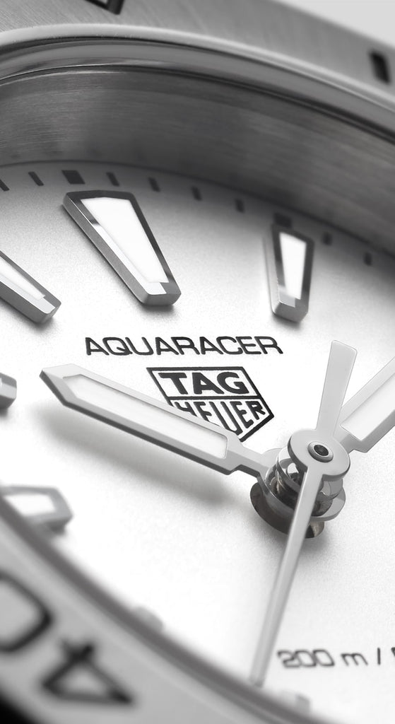 Tag Heuer Aquaracer Professional 200 Quartz White Dial Silver Steel Strap Watch for Women - WBP1411.BA0622 Buy Now By Tag Heuer