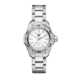 Tag Heuer Aquaracer Professional 200 Quartz White Dial Silver Steel Strap Watch for Women - WBP1411.BA0622 Buy Now By Tag Heuer