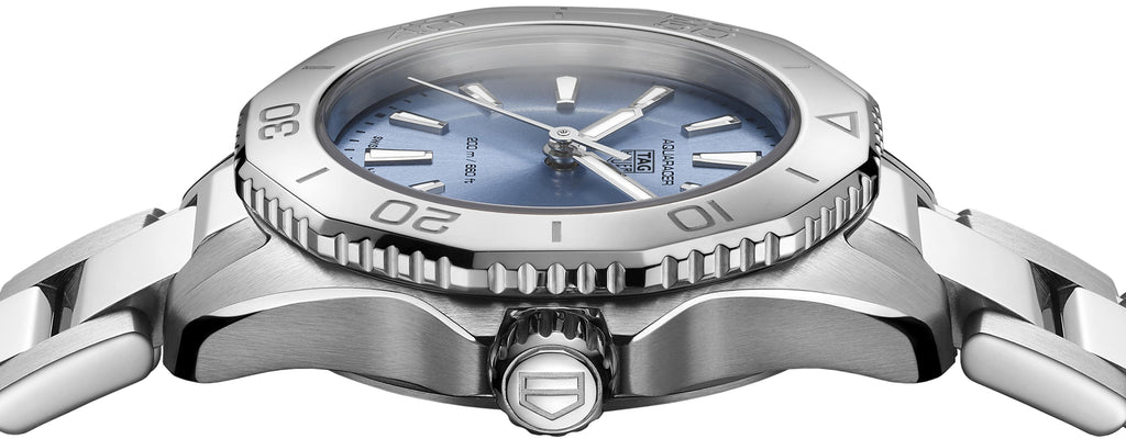 Tag Heuer Aquaracer Professional 200 Quartz Blue Dial Silver Steel Strap Watch for Women - WBP1415.BA0622 Buy Now By Tag Heuer