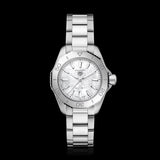 Tag Heuer Aquaracer Professional 200 Quartz Mother of Pearl Dial Silver Steel Strap Watch for Women - WBP1418.BA0622 Buy Now By Tag Heuer
