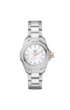 Tag Heuer Aquaracer Professional 200 Quartz Diamonds Mother of Pearl Dial Silver Steel Strap Watch for Women - WBP1451.BA0622 Buy Now By Tag Heuer