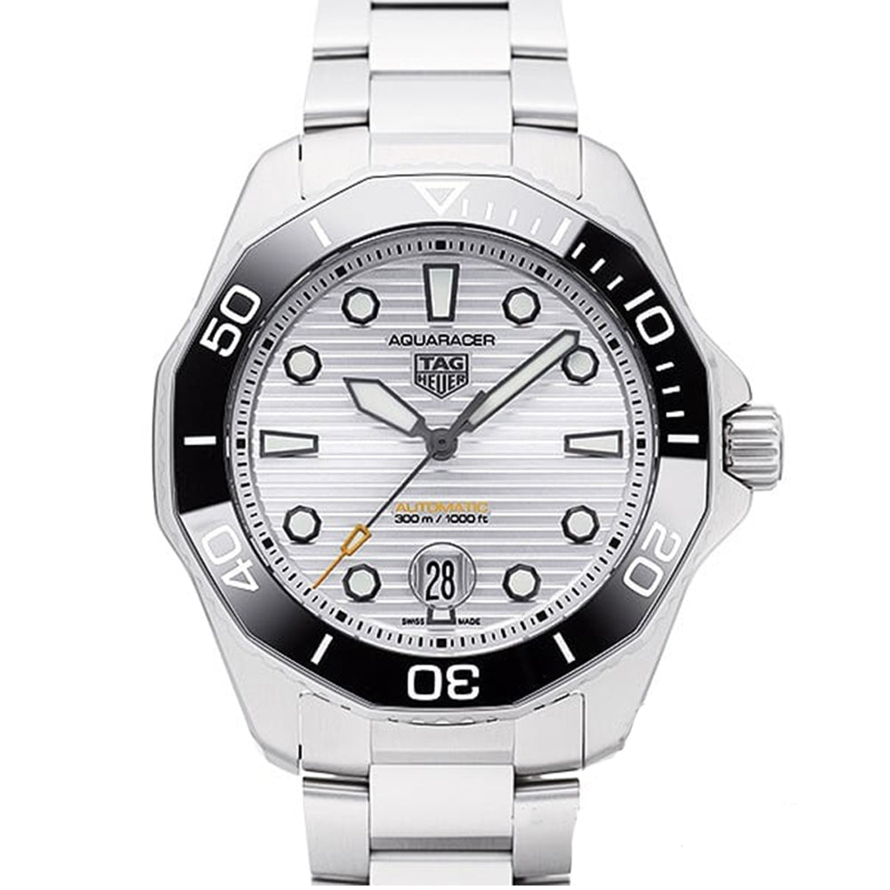 Tag Heuer Aquaracer Professional 300 Automatic Silver Dial Silver Steel Strap Watch for Men - WBP201C.BA0632 Buy Now By Tag Heuer
