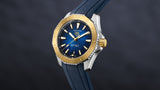 Tag Heuer Aquaracer Professional 200 Automatic Blue Dial Blue Rubber Strap Watch for Men - WBP2150.FT6210 Buy Now By Tag Heuer