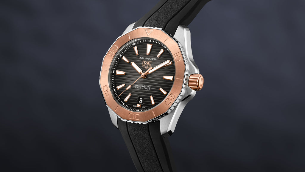 Tag Heuer Aquaracer Professional 200 Automatic Black Dial Black Rubber Strap Watch for Men - WBP2151.FT6199 Buy Now By Tag Heuer