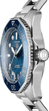 Tag Heuer Aquaracer Professional 300 Automatic Diamonds Blue Dial Silver Steel Strap Watch for Women - WBP231B.BA0618 Buy Now By Tag Heuer