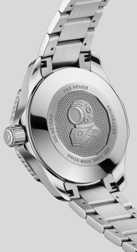 Tag Heuer Aquaracer Professional 300 Automatic Diamonds Blue Dial Silver Steel Strap Watch for Women - WBP231B.BA0618 Buy Now By Tag Heuer