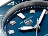 Tag Heuer Aquaracer Professional 300 Automatic Diamonds Blue Dial Silver Steel Strap Watch for Women - WBP231B.BA0618 Buy Now By Tag Heuer