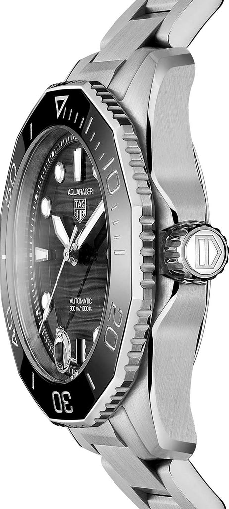 Tag Heuer Aquaracer Professional 300 Automatic Black Dial Silver Steel Strap Watch for Women - WBP231D.BA0626 Buy Now By Tag Heuer